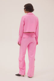 Jardin De Vanite Cargo Pants Pink