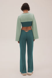 Jardin De Vanite Triangle Pants Mint