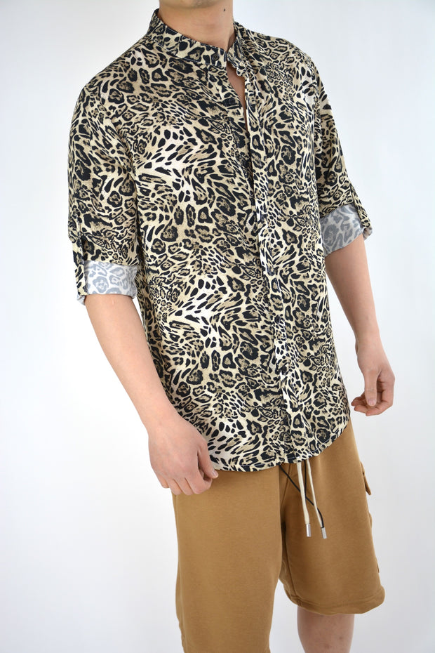 Mybrands Leapord Print Shirt SS22