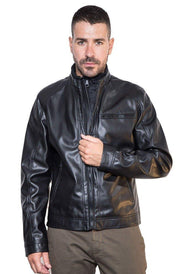 Biston Leatherette jacket Black - Mybrands Store
