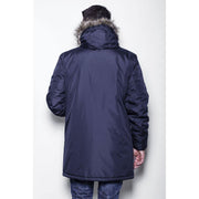 Biston Long Jacket / Coat Navy Blue - Mybrands Store