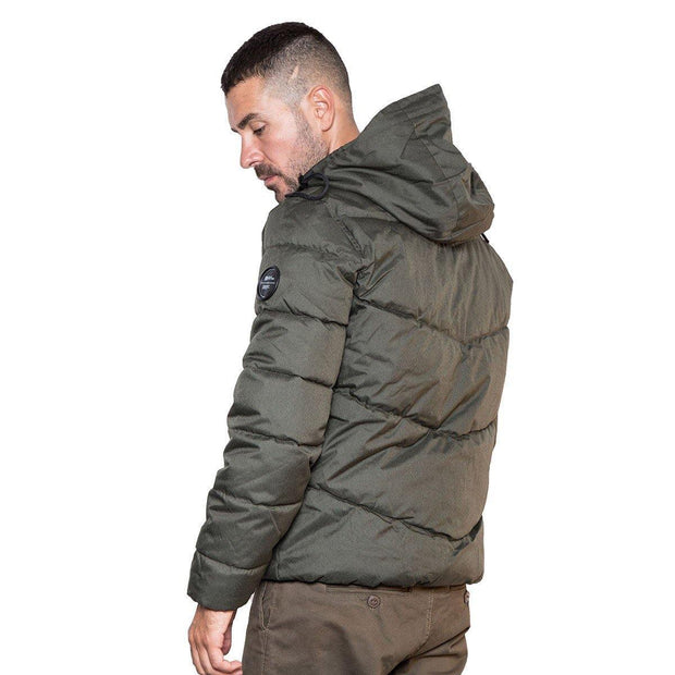 Biston Puffer Jacket Green Khaki - Mybrands Store