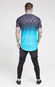 SikSilk Monogram Fade Gym Tee - Mybrands Store