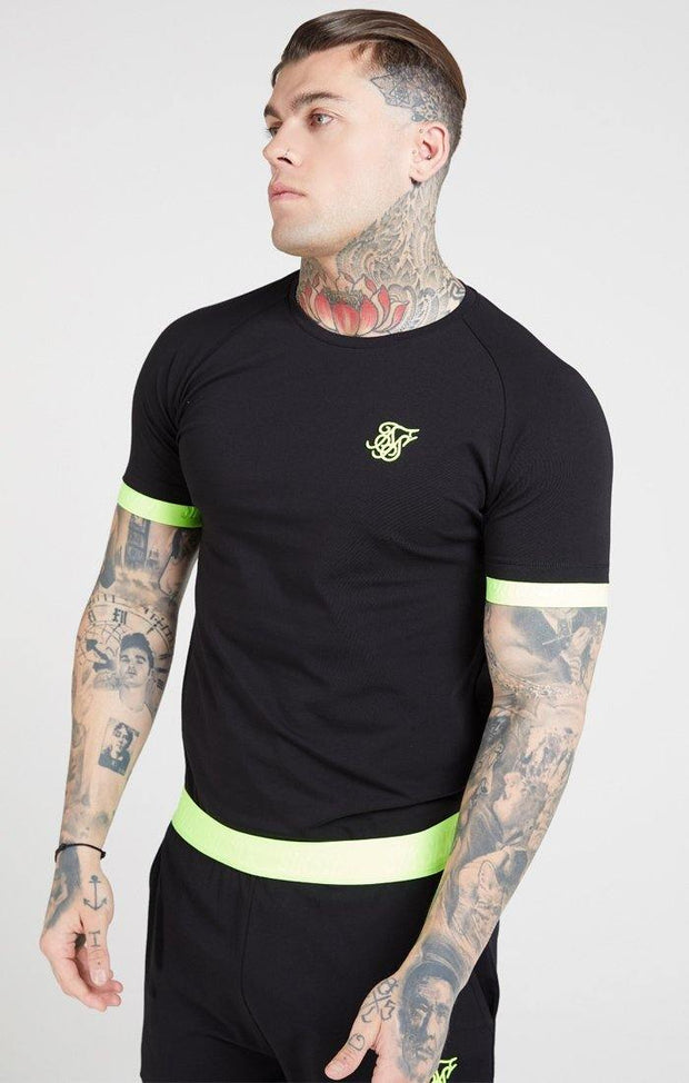 SikSilk Neon Tech T-Shirt - Mybrands Store