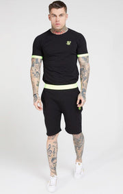 SikSilk Neon Tech T-Shirt - Mybrands Store