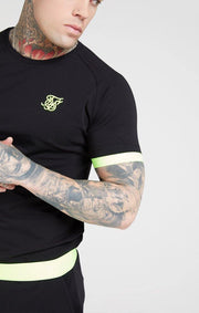 SikSilk Neon Tech T-Shirt - Mybrands Store