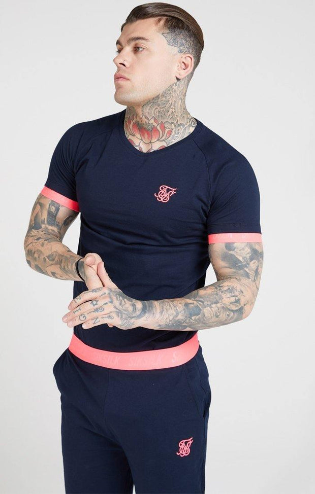 SikSilk Neon Tech T-Shirt - Mybrands Store