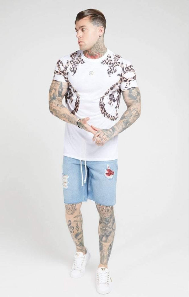 SikSilk S/S Raglan Straight Hem Tee - Mybrands Store