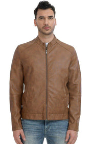 Splendid Jacket Leatherette Camel - Mybrands Store
