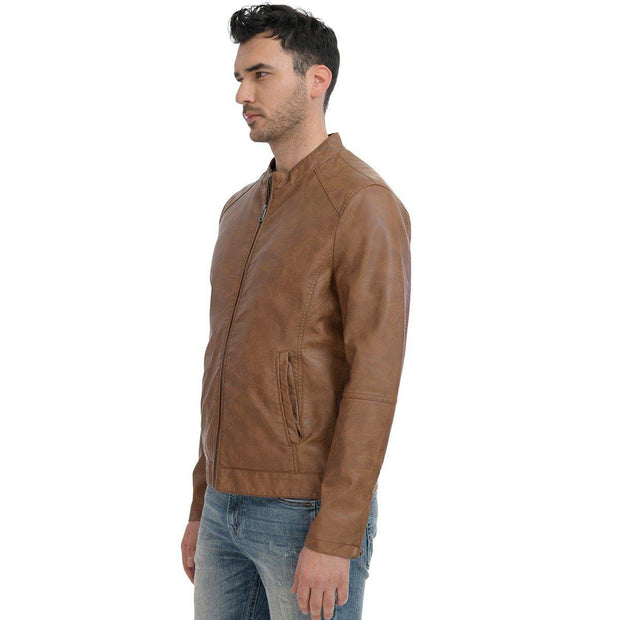 Splendid Jacket Leatherette Camel - Mybrands Store