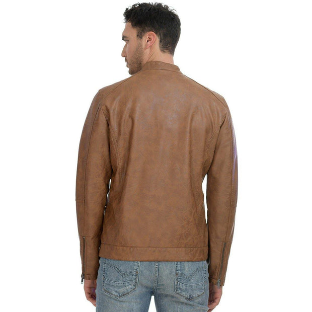 Splendid Jacket Leatherette Camel - Mybrands Store