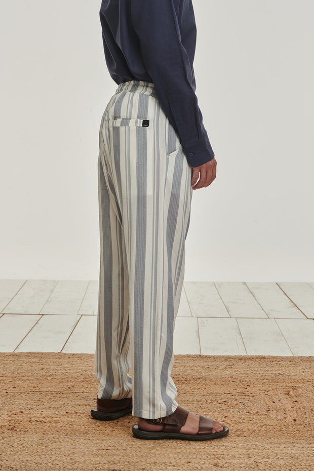 P/COC Blue Striped Pants SS22