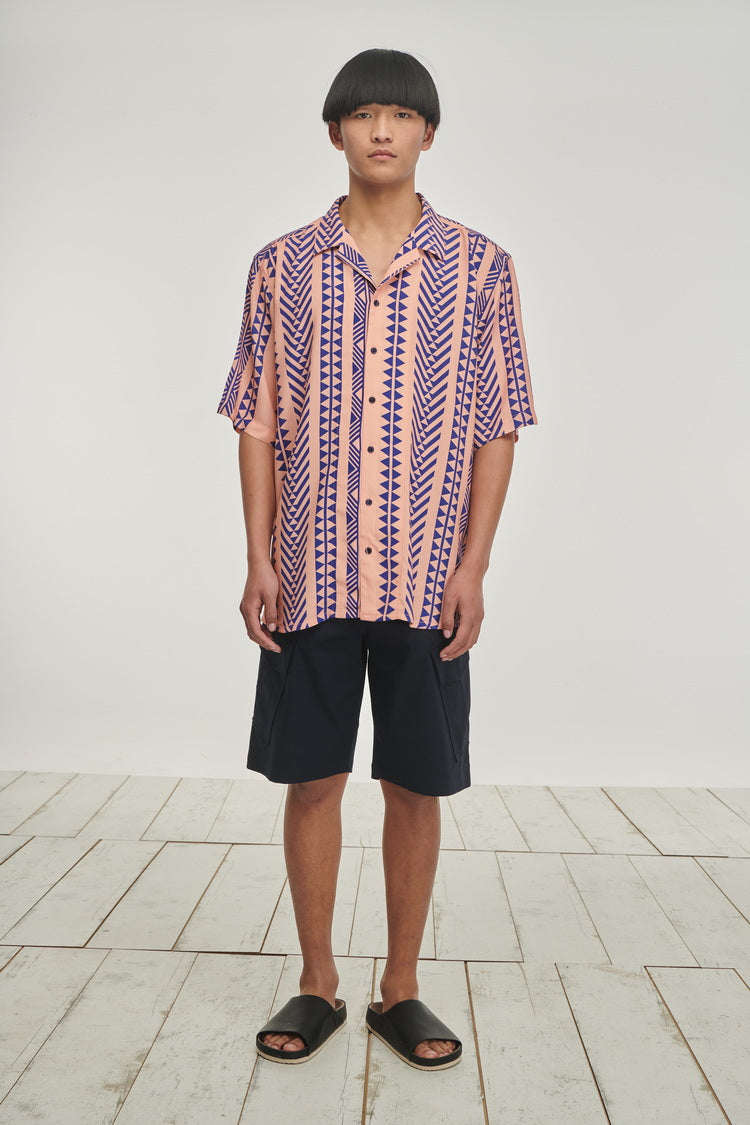 P/COC Pattern Shirt Pink