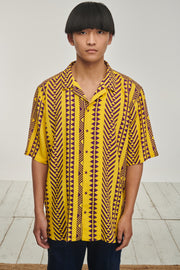 P/COC Pattern Shirt Yellow