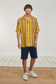 P/COC Pattern Shirt Yellow