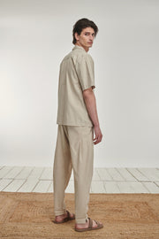 P/COC Kimono Linen Shirt Beige SS22