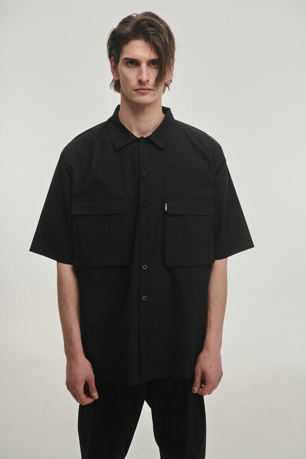P/COC Black Utility Shirt SS22