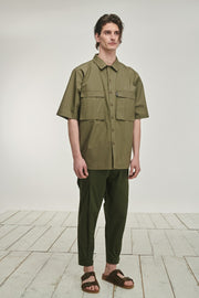 P/COC Olive Utility Shirt SS22