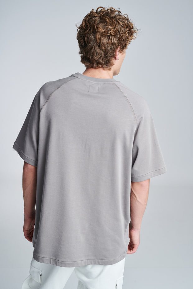 P/COC T-shirt with Leather Badge Elephant A/W