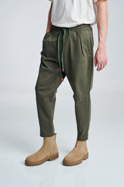 P/COC Khaki Pants Elastic Waist A/W
