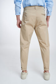 P/COC Button Waist Pants Beige SS23