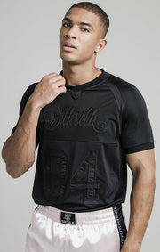 SikSilk Stretch Sports Tee - Black