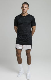 SikSilk Stretch Sports Tee - Black