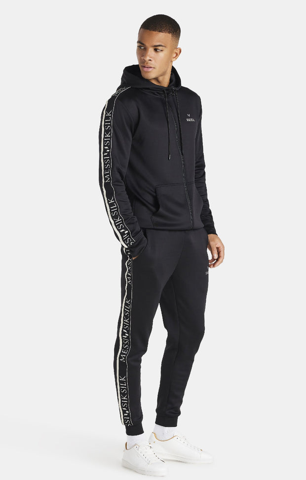 Messi X SikSilk Taped Zip Hood - Black