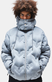 Messi X SikSilk Debossed Jacket - Grey