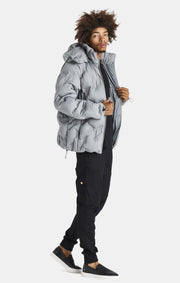 Messi X SikSilk Debossed Jacket - Grey