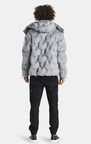 Messi X SikSilk Debossed Jacket - Grey