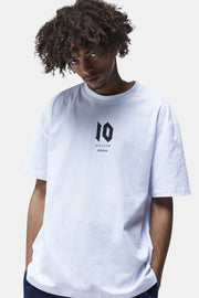 Messi X SikSilk Oversized Logo Tee - White