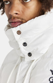 Messi X SikSilk Puffer Jacket - White