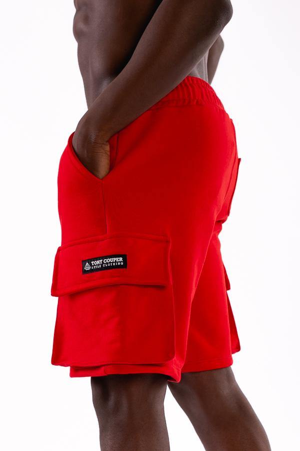 Tony Couper Shorts Red Pocket&