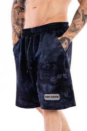 Tony Couper Shorts Tie Dye Blue - Mybrands Store