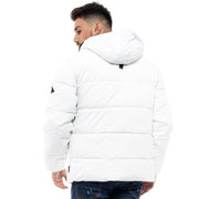 Splendid Short Puffer Jacket White