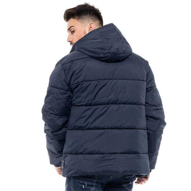 Splendid Short Puffer Jacket Navy