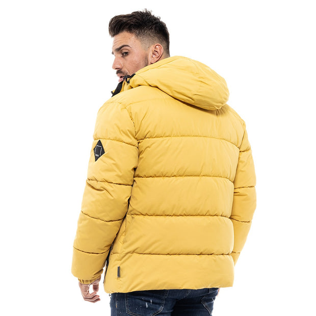 Splendid Short Puffer Jacket Yellow