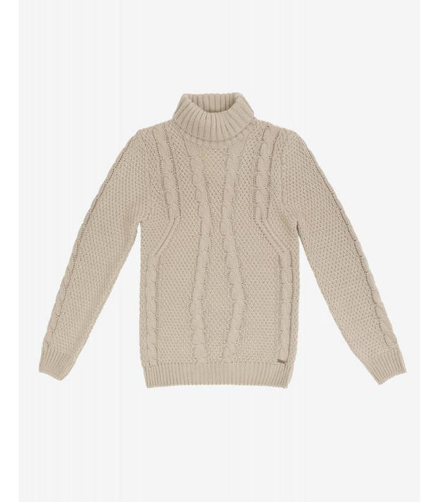Gianni Lupo Cable Knit Turtleneck - Mybrands Store