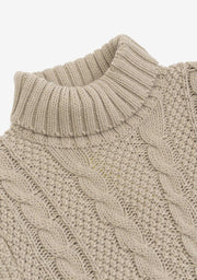 Gianni Lupo Cable Knit Turtleneck - Mybrands Store