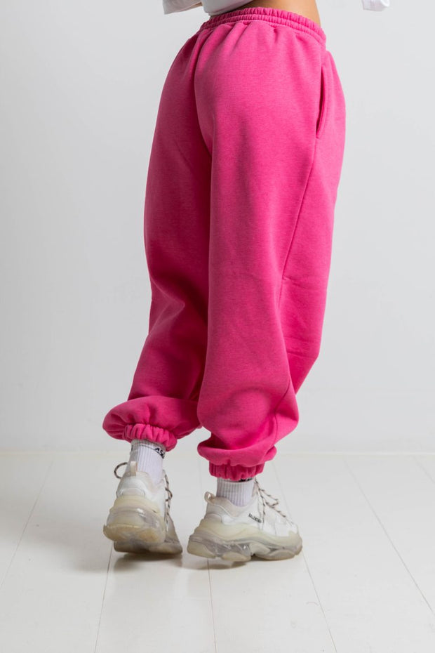 Genderfluid Pink Oversized Joggers A/W