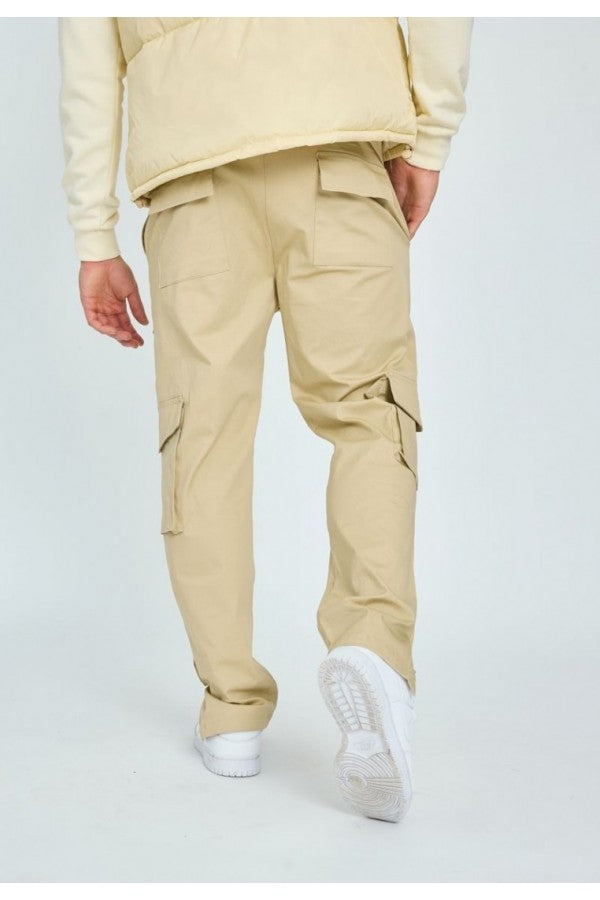 Frilivin Beige Pants Buttons A/W