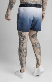 SikSilk Tape Fade Swim Shorts- Navy Lilac Fade-Swimwear-Mybrands Store