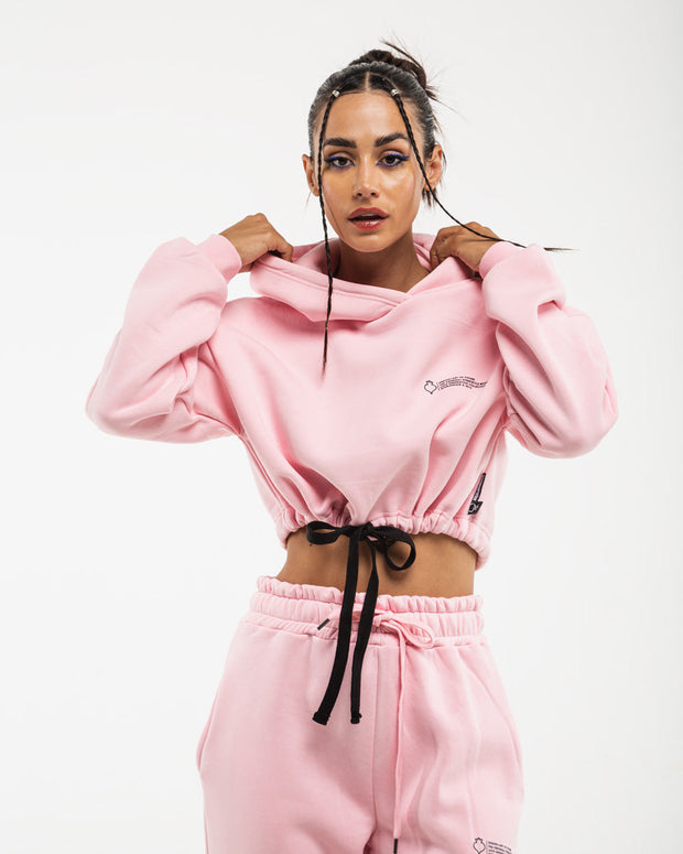 Love Generation Sweatshirt Crop Mykonos