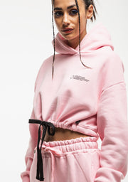 Love Generation Sweatshirt Crop Pink A/W