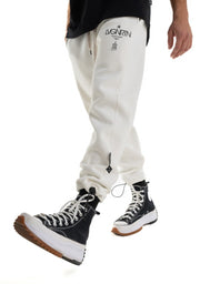 Love Generation White Joggers A/W