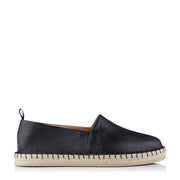 Northway Leather Espadrilles Black