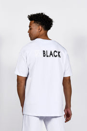 Twin Black Oversize T-Shirt White