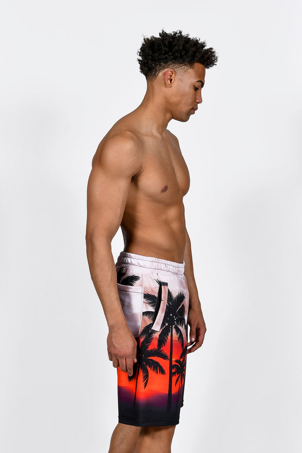 Twin Black Dark Tropic Shorts