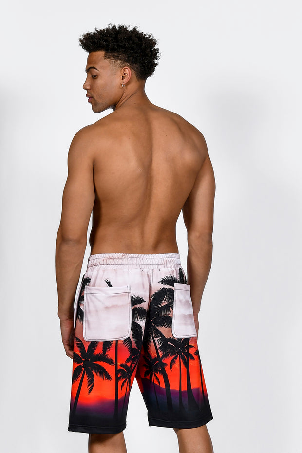 Twin Black Dark Tropic Shorts